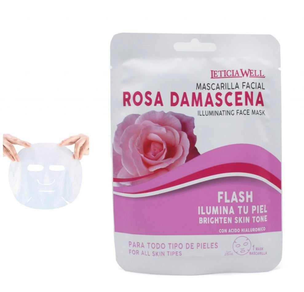 Mascarilla Facial Rosa Damascena