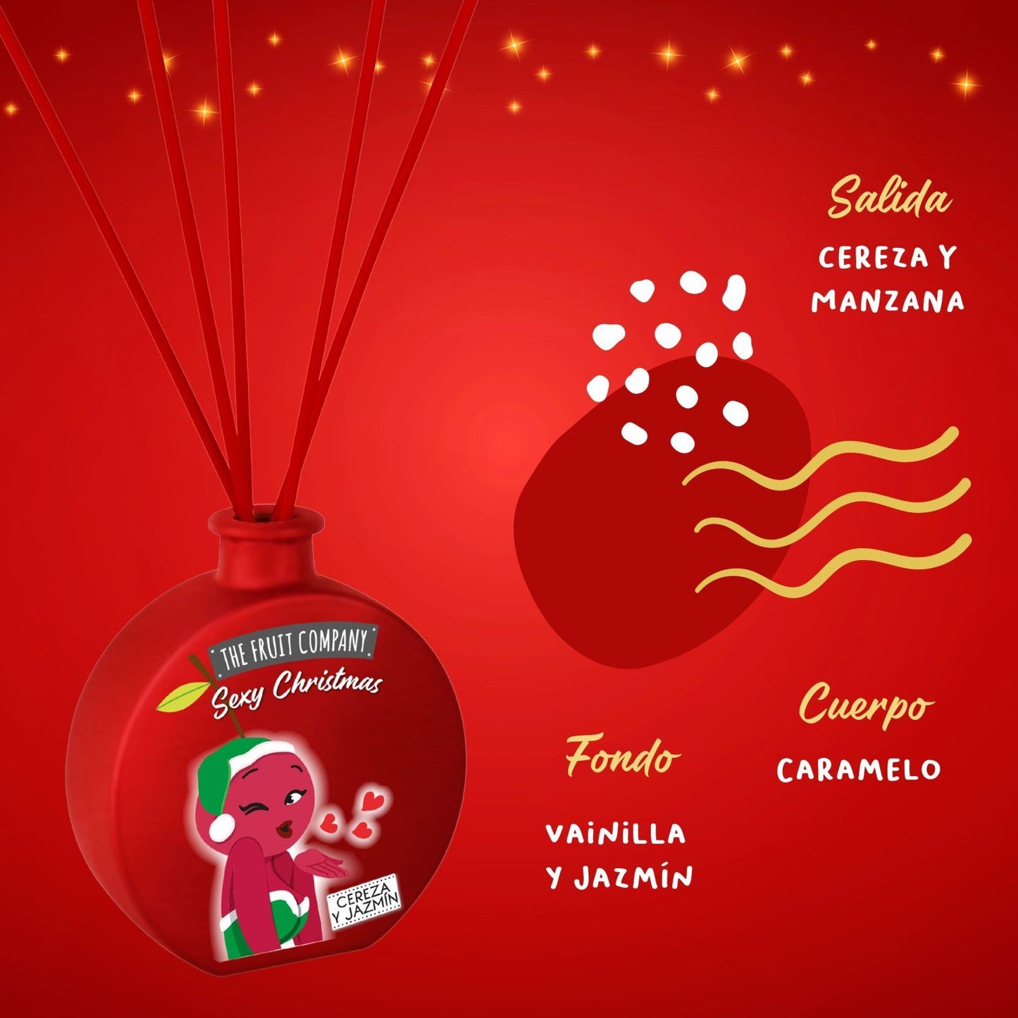 Mikado Cereza y Jazmín (Edición Navidad) TFC