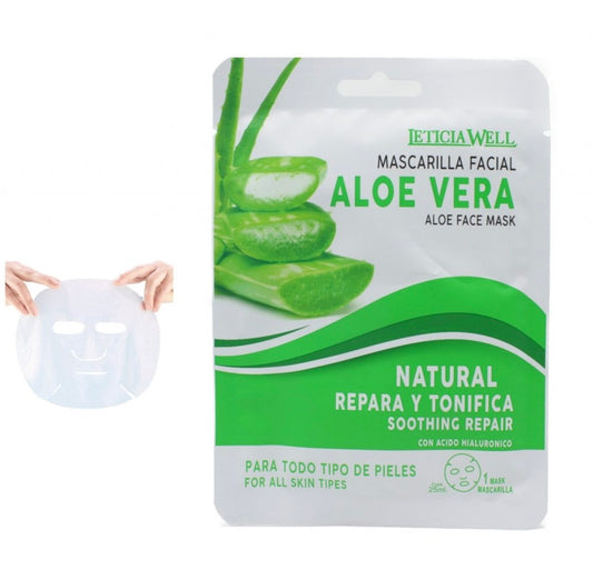 Mascarilla facial Aloe Vera