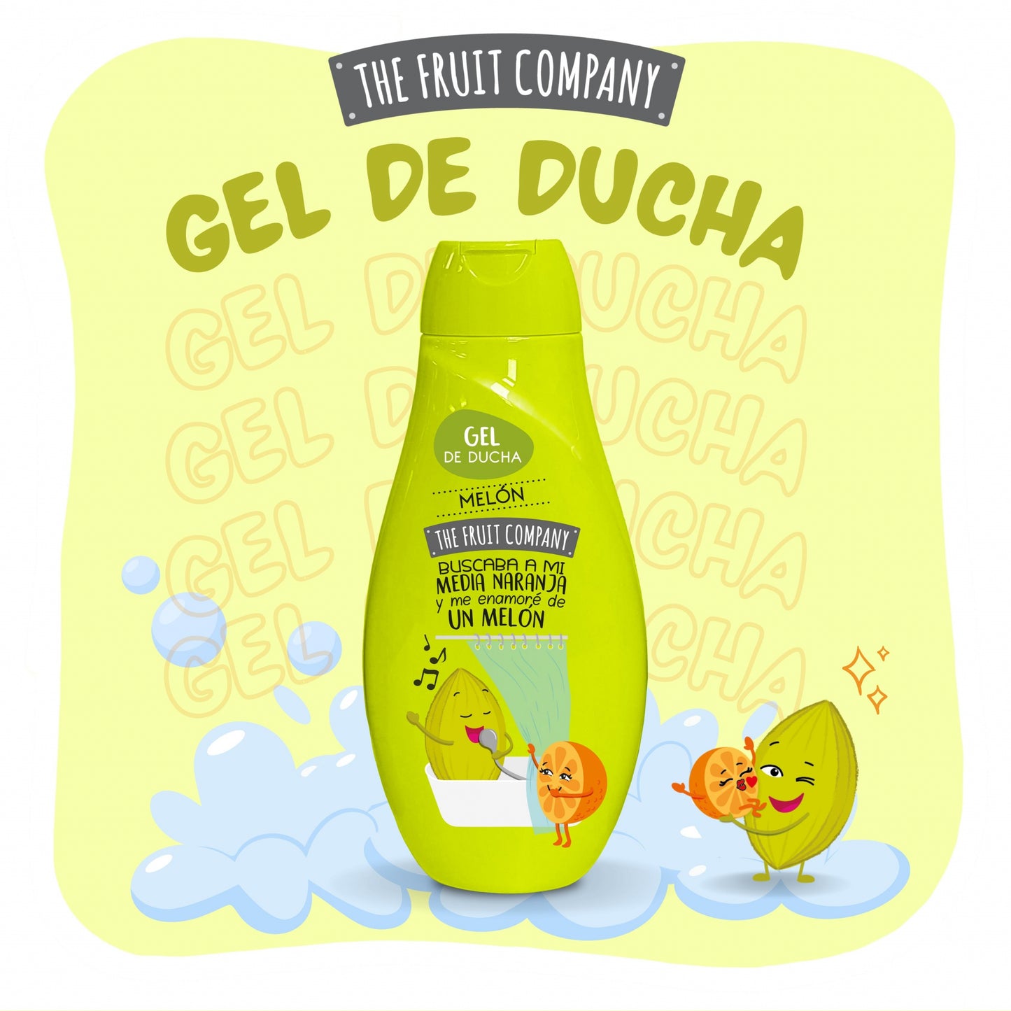 Gel de Ducha Melón The Fruit Company