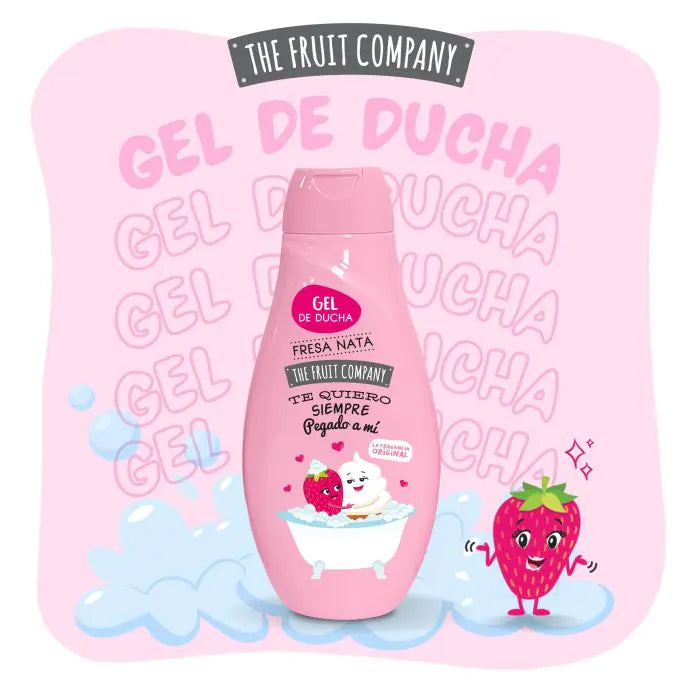 Gel de Ducha Fresa y Nata The Fruit Company