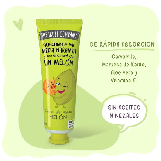 Crema de Manos Melon The Fruit Company