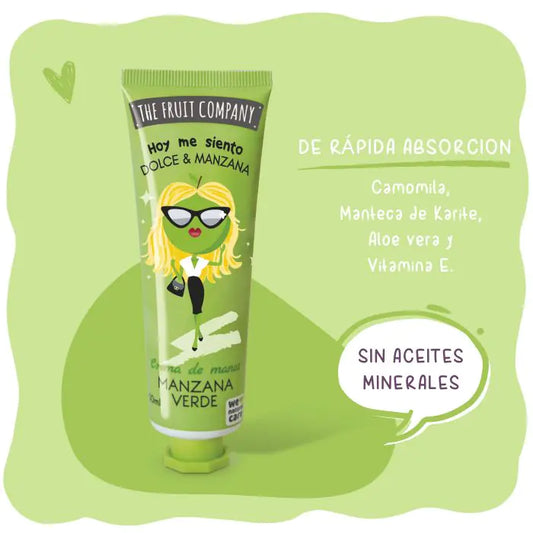 Crema de Manos Manzana Verde The Fruit Company