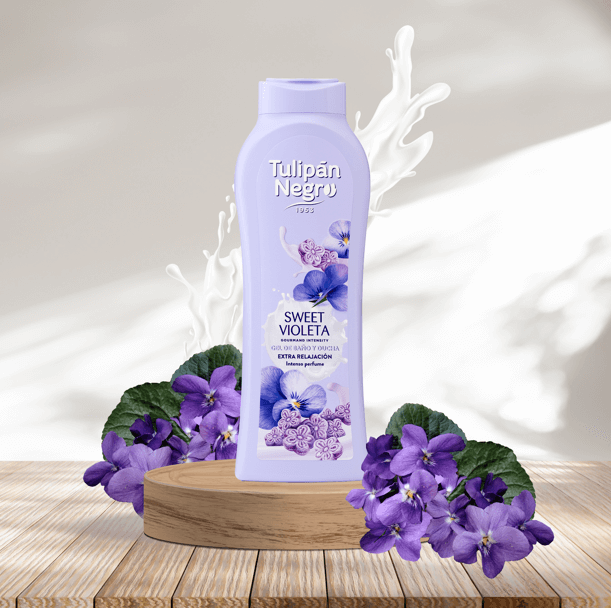 Gel de Baño Sweet Violeta Tulipán Negro