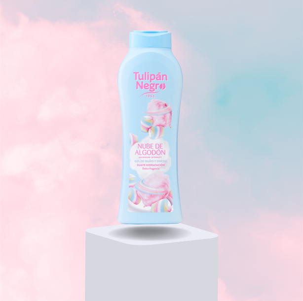 Gel de Baño Nube de Algodón Tulipán Negro