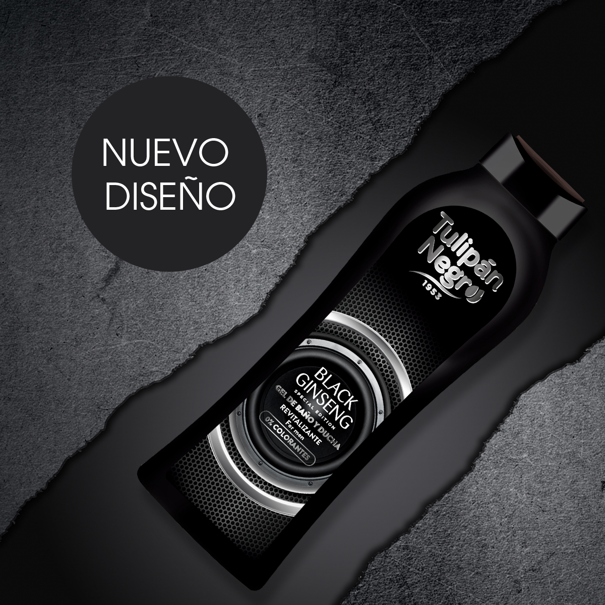 Gel de Baño Black Ginseng Tulipán Negro